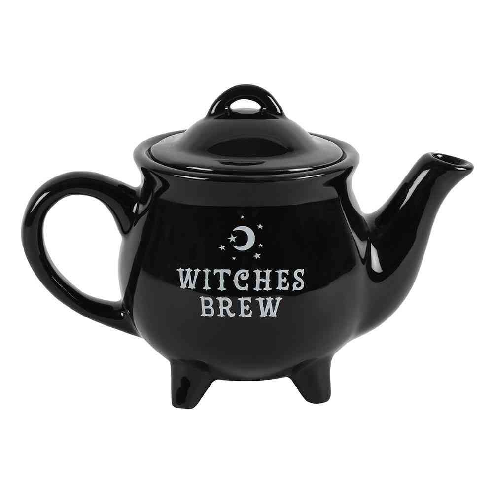 Something Different - Witches Brew Ceramic Teekanne - Schwarz